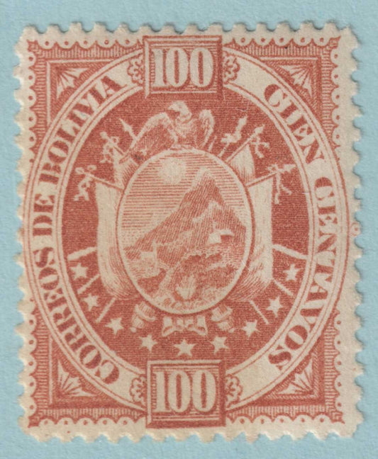 BOLIVIA 46 MINT HINGED OG* NO FAULTS VERY FINE! PQB