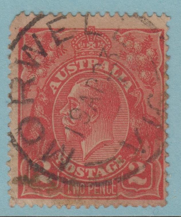 AUSTRALIA 28  USED - TOWN CANCEL "MORWELL" - NO FAULTS VERY FINE! - FHH