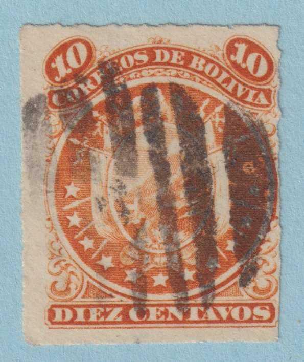 BOLIVIA 27  USED - NO FAULTS VERY FINE! - AYM