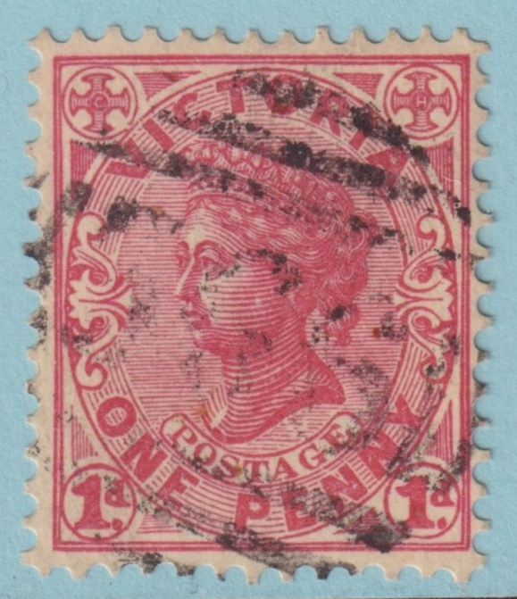 AUSTRALIA VICTORIA EDDINGTON 366  CANCEL POSTMARK RATED (S) BY FREEMAN!  QNM