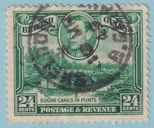 BRITISH GUIANA 234  USED - "SKELDON" CANCEL - NO FAULTS VERY FINE! - UIG