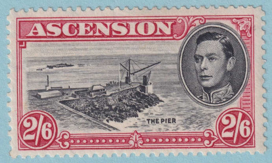 ASCENSION 47  MINT HINGED OG * NO FAULTS VERY FINE! - RLL