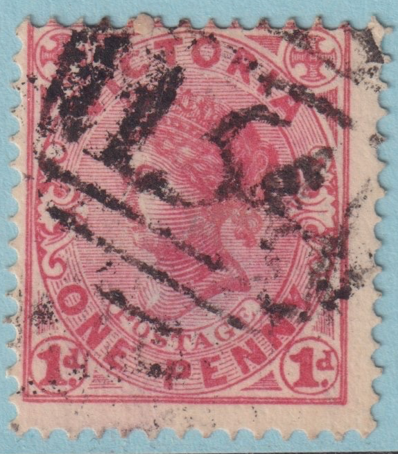 AUSTRALIA VICTORIA CLARENDON 154 CANCEL POSTMARK RATED (R) BY FREEMAN! QSH