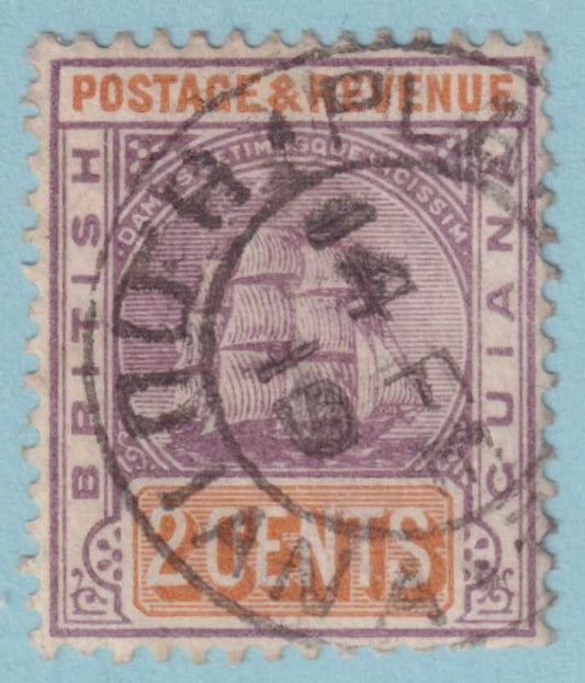 BRITISH GUIANA 132  USED - "PLAISANCE" CANCEL - NO FAULTS VERY FINE! - UFA