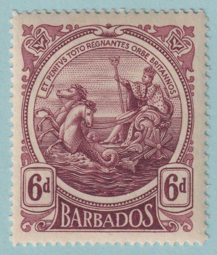 BARBADOS 135  MINT HINGED OG * NO FAULTS EXTRA FINE! - ENM