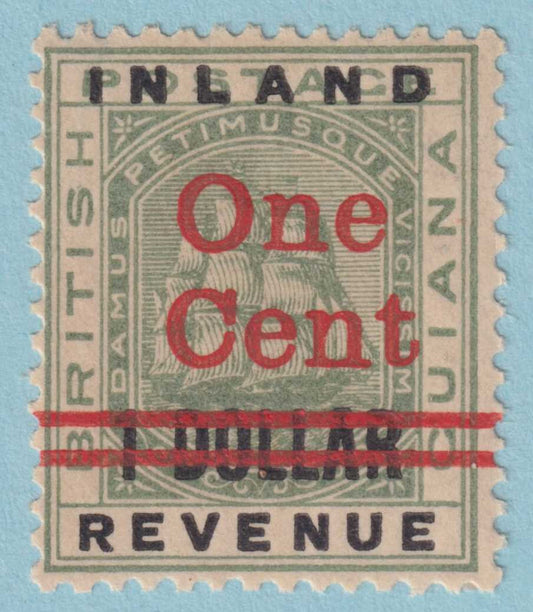 BRITISH GUIANA 148  MINT LIGHTLY HINGED OG * NO FAULTS VERY FINE! - TTQ