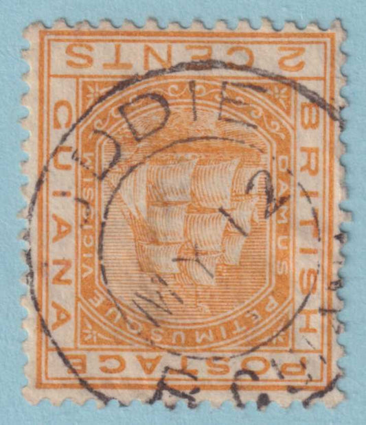 BRITISH GUIANA 108  USED - "SUDDIE" CANCEL - NO FAULTS VERY FINE! - NJH