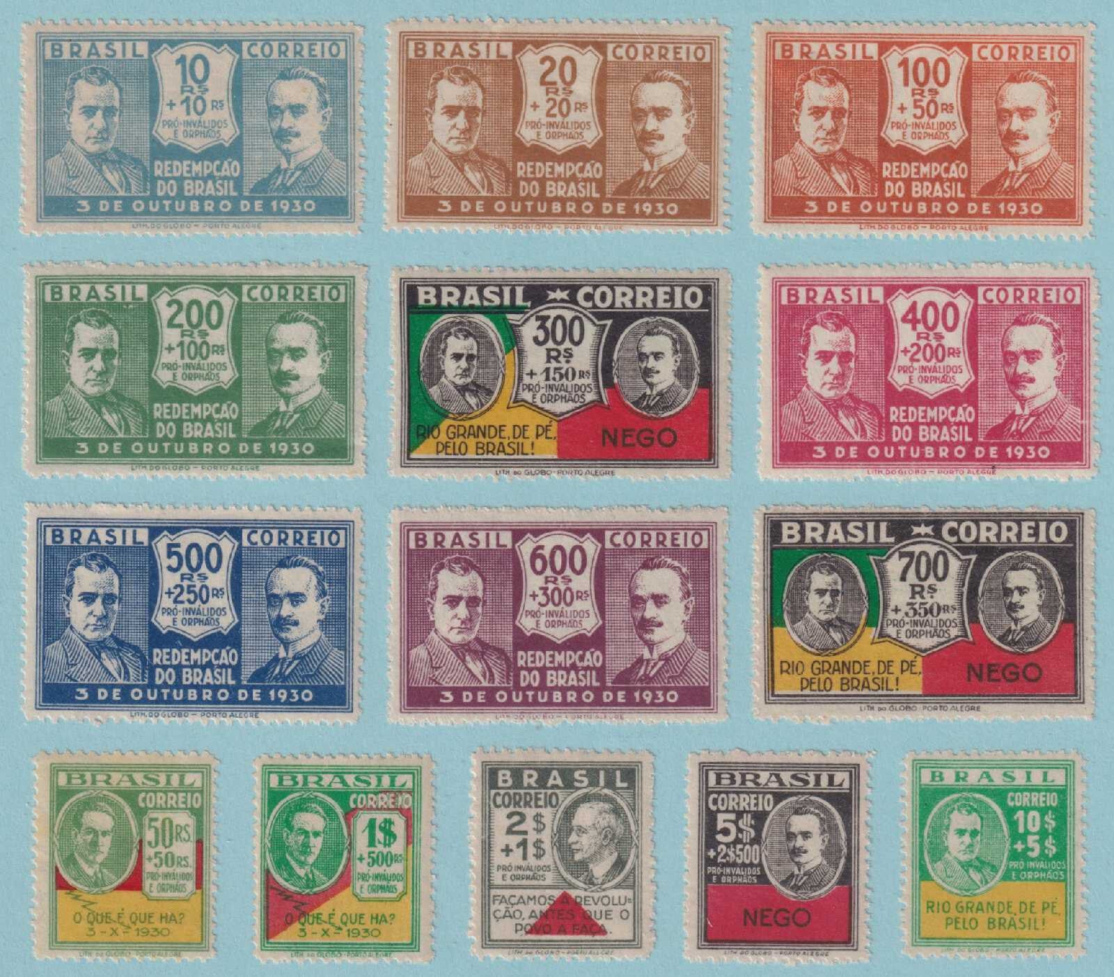 BRAZIL 342 - 355  MINT NEVER HINGED OG ** SET - NO FAULTS VERY FINE! - R106