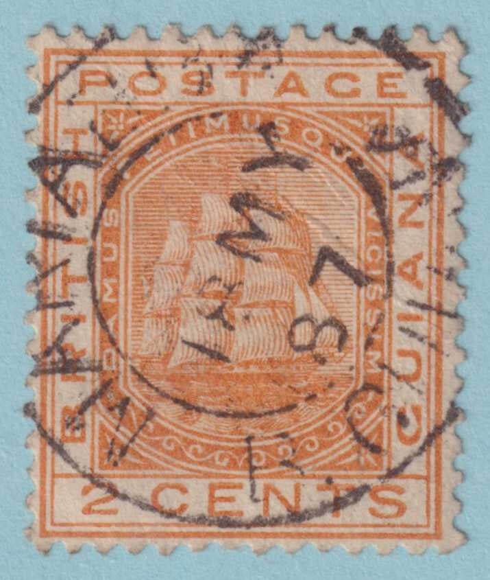 BRITISH GUIANA 108  USED - "MARIABBA" CANCEL - NO FAULTS VERY FINE! - LXJ