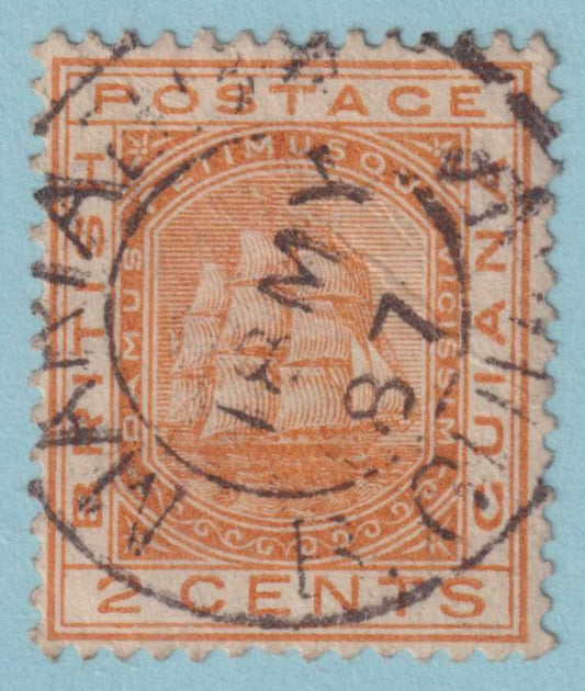 BRITISH GUIANA 108  USED - "MARIABBA" CANCEL - NO FAULTS VERY FINE! - LXJ