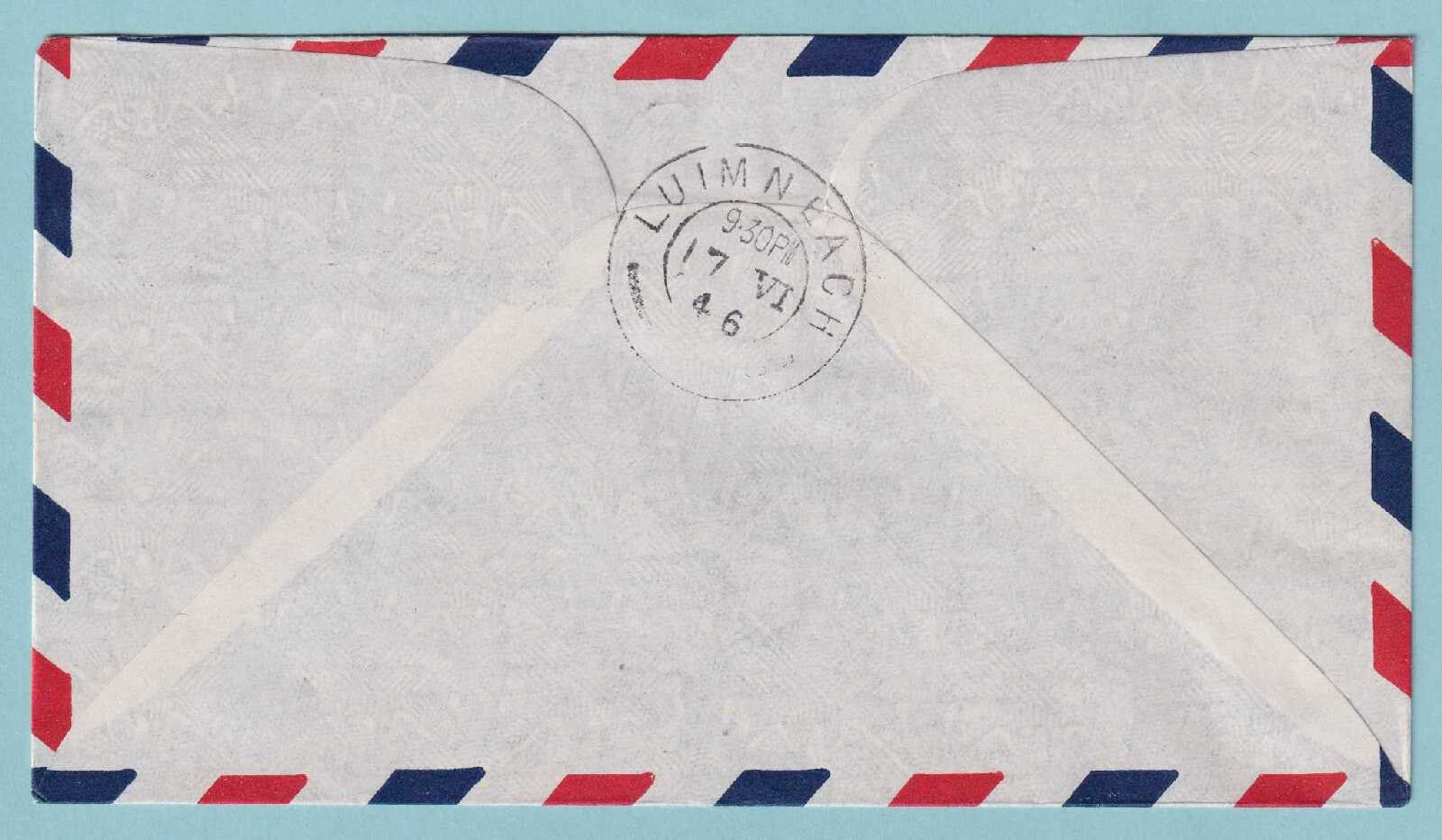 BELGIUM 1946 FIRST FLIGHT COVER BRUSSELS TO LIMERICK IRELAND - CV367