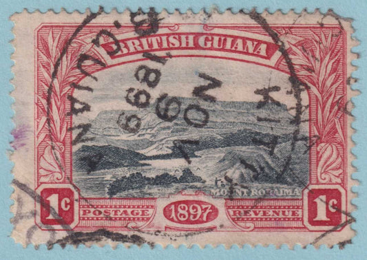 BRITISH GUIANA 152  USED - "KITTY" CANCEL - NO FAULTS VERY FINE! - TPT