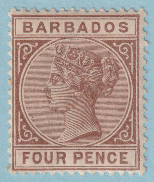 BARBADOS 65  MINT HINGED OG * NO FAULTS VERY FINE! - UOP