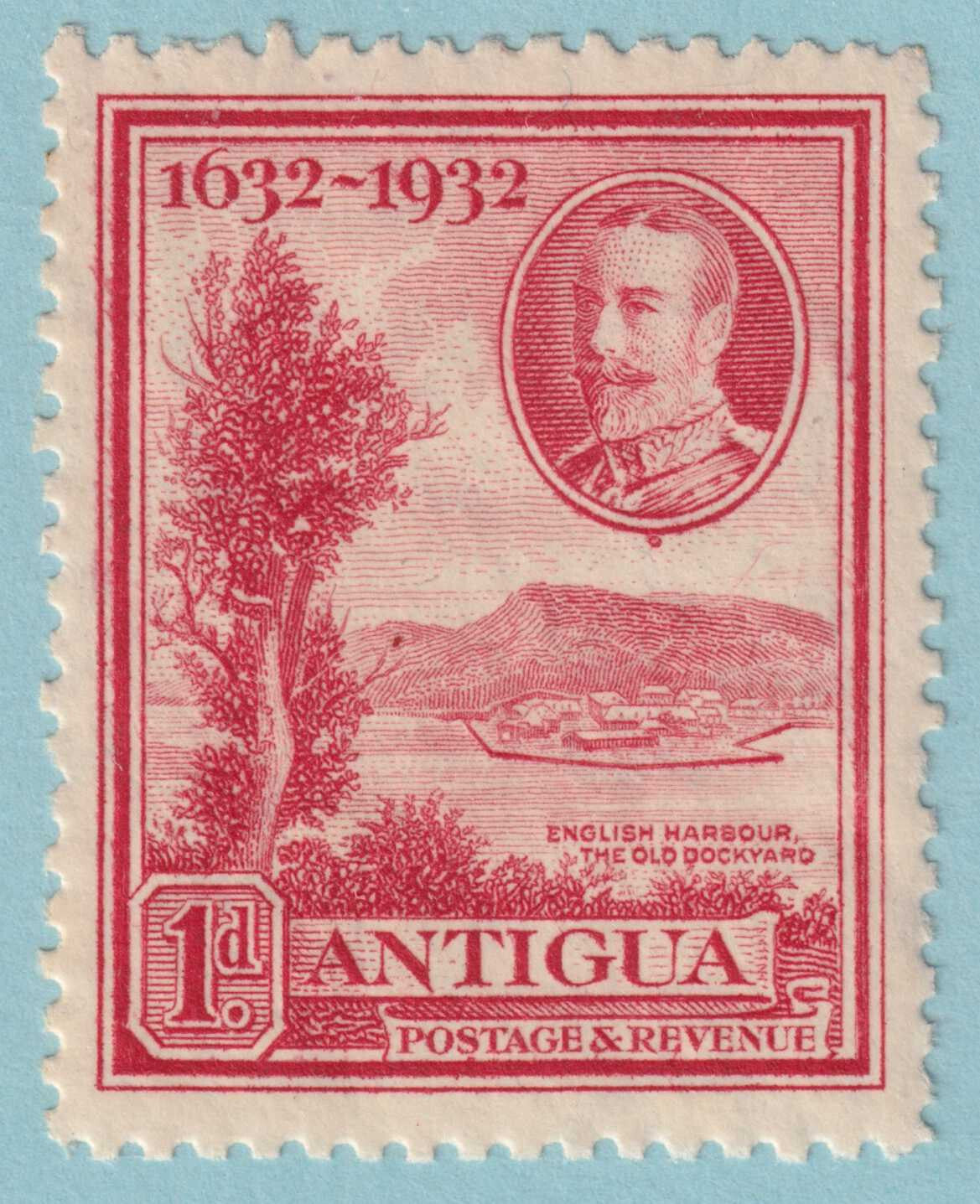 ANTIGUA 68  MINT HINGED OG * NO FAULTS VERY FINE! - BLU