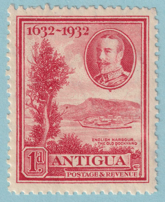 ANTIGUA 68  MINT HINGED OG * NO FAULTS VERY FINE! - BLU