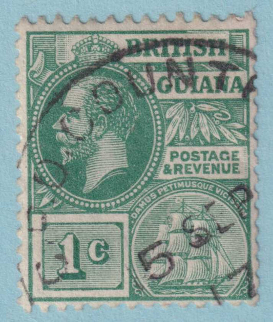 BRITISH GUIANA 178 USED - "C.P.O. COUNTIE"  CANCEL - NO FAULTS VERY FINE! - NSG