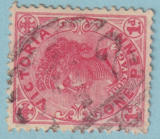 AUSTRALIA VICTORIA ALLANSFORD 272 CANCEL POSTMARK RATED (S) BY FREEMAN! RSY