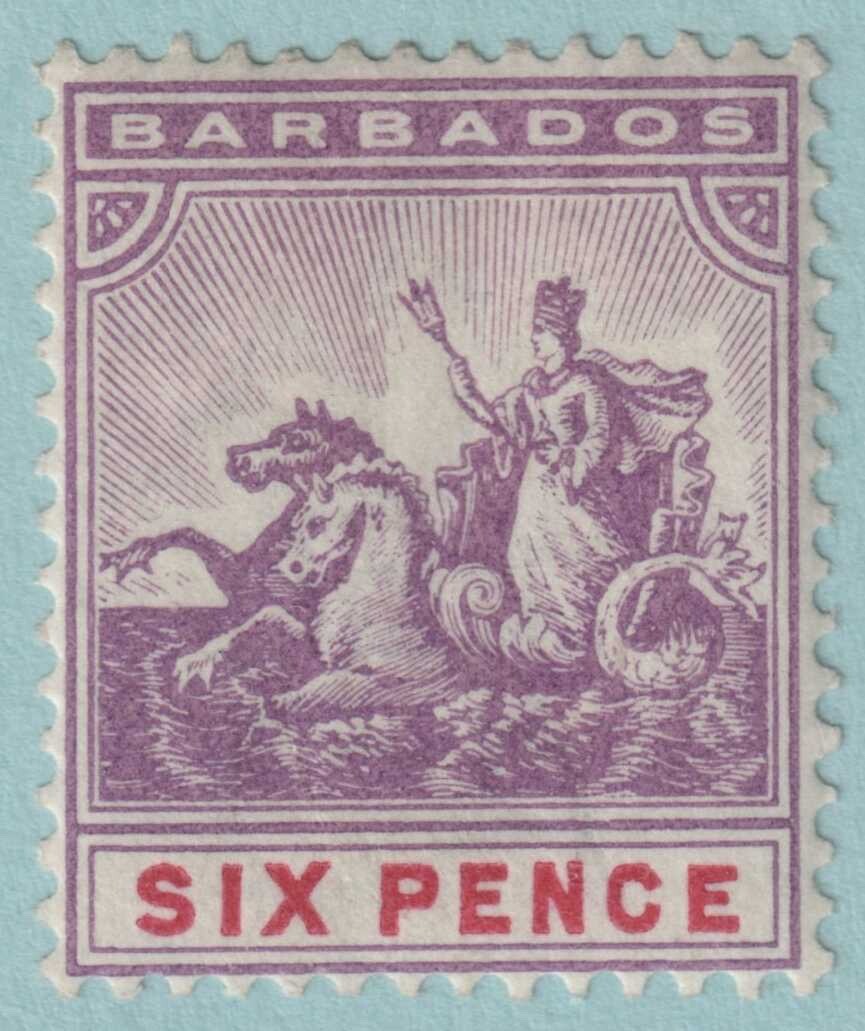 BARBADOS 76 MINT  HINGED OG * NO FAULTS EXTRA FINE! TAR
