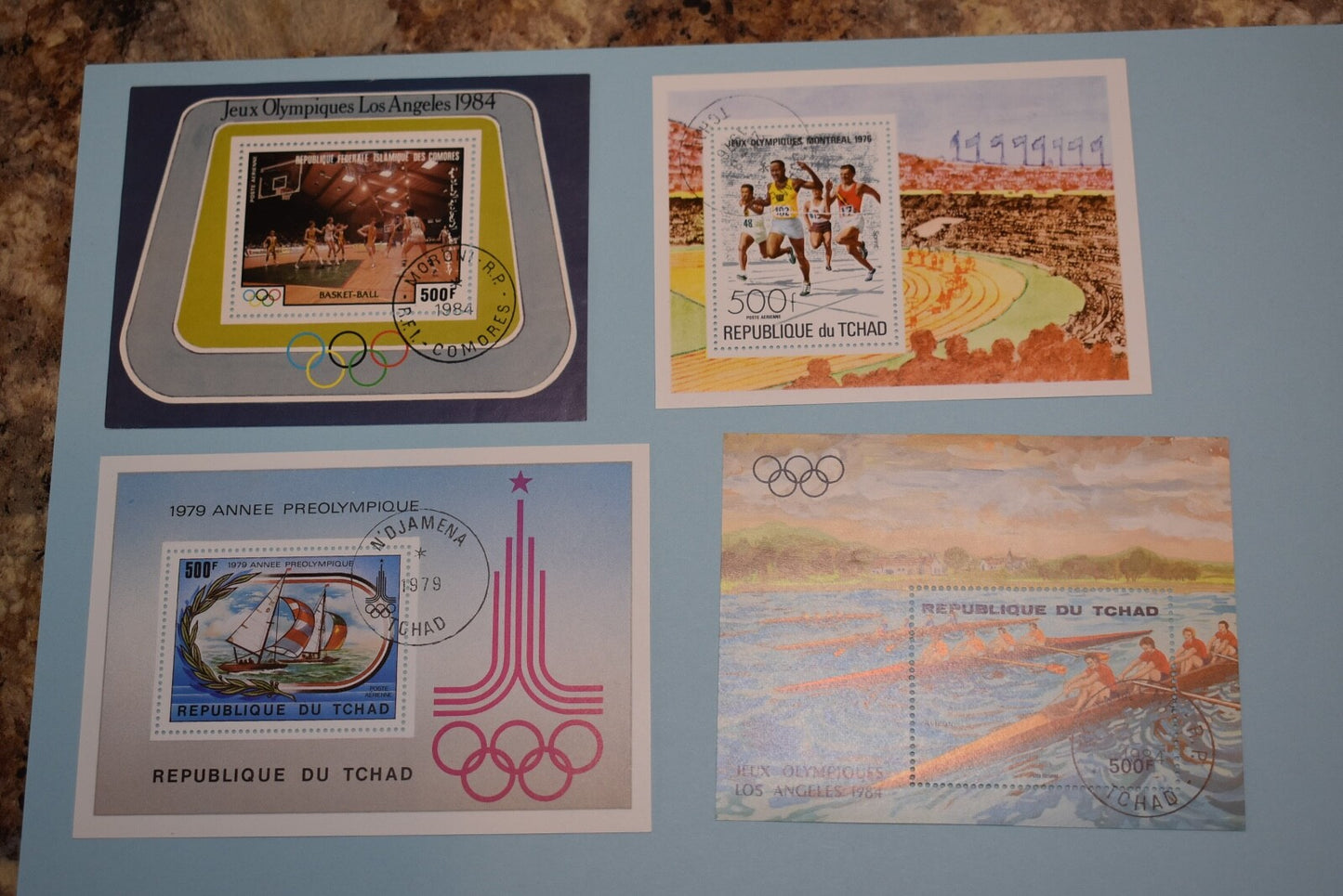 48 OLYMPIC SOUVENIR SHEETS  ALL SHEETS PICTURED BIN 873