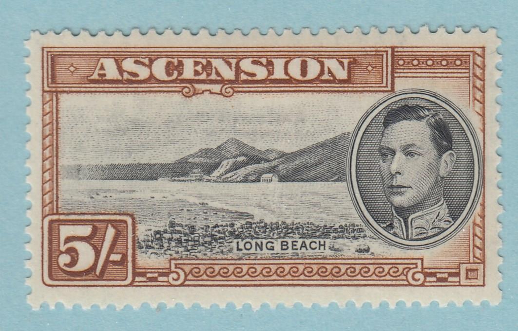 ASCENSION ISLAND 48a MINT LIGHTLY HINGED OG * NO FAULTS  VERY FINE! - TRM