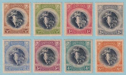 BARBADOS 140 - 147  MINT HINGED OG * NO FAULTS VERY FINE! - P837