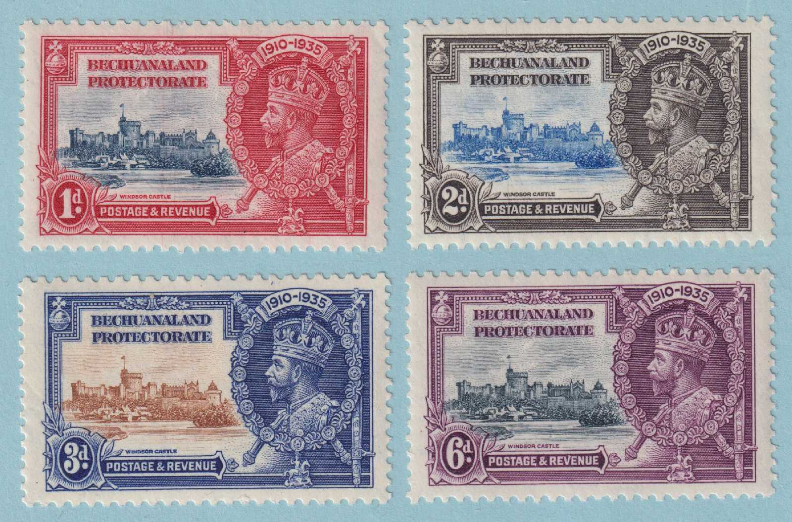 BECHUANALAND PROTECTORATE 117 - 120  MINT HINGED OG * NO FAULTS VERY FINE - M870
