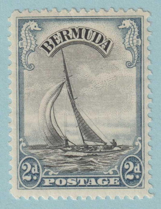 BERMUDA 108  MINT NEVER HINGED OG ** NO FAULTS VERY FINE! - TFR