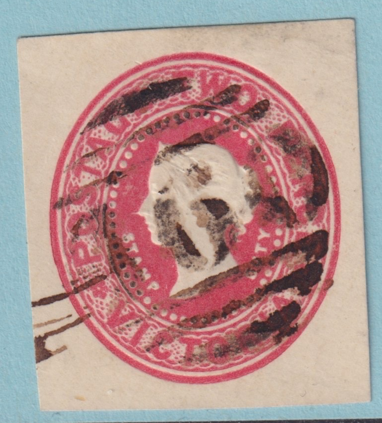 AUSTRALIA VICTORIA BUNG BONG CANCEL POSTMARK RATED (R)  BY FREEMAN!  SJF