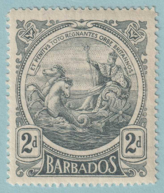 BARBADOS 130  MINT HINGED OG * OFFSET ON BACK - EXTRA FINE! - ENJ