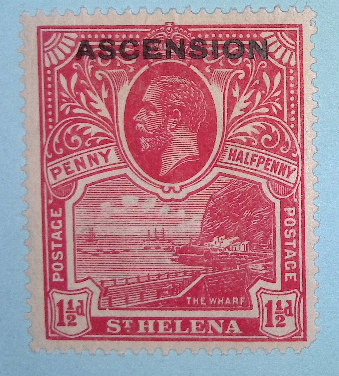 ASCENSION 4 MINT HINGED OG* NO FAULTS  EXTRA FINE! MKO