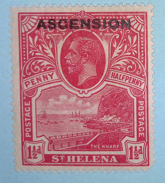 ASCENSION 4 MINT HINGED OG* NO FAULTS  EXTRA FINE! MKO